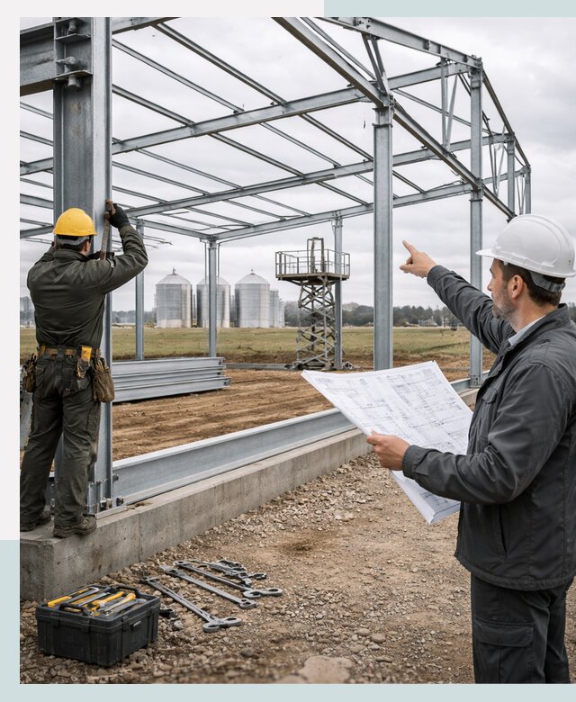 Проектирование сельскохозяйственных зданий и ангаров в Кумертау